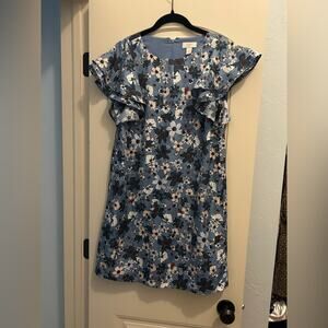 Loft Blue Floral Top
